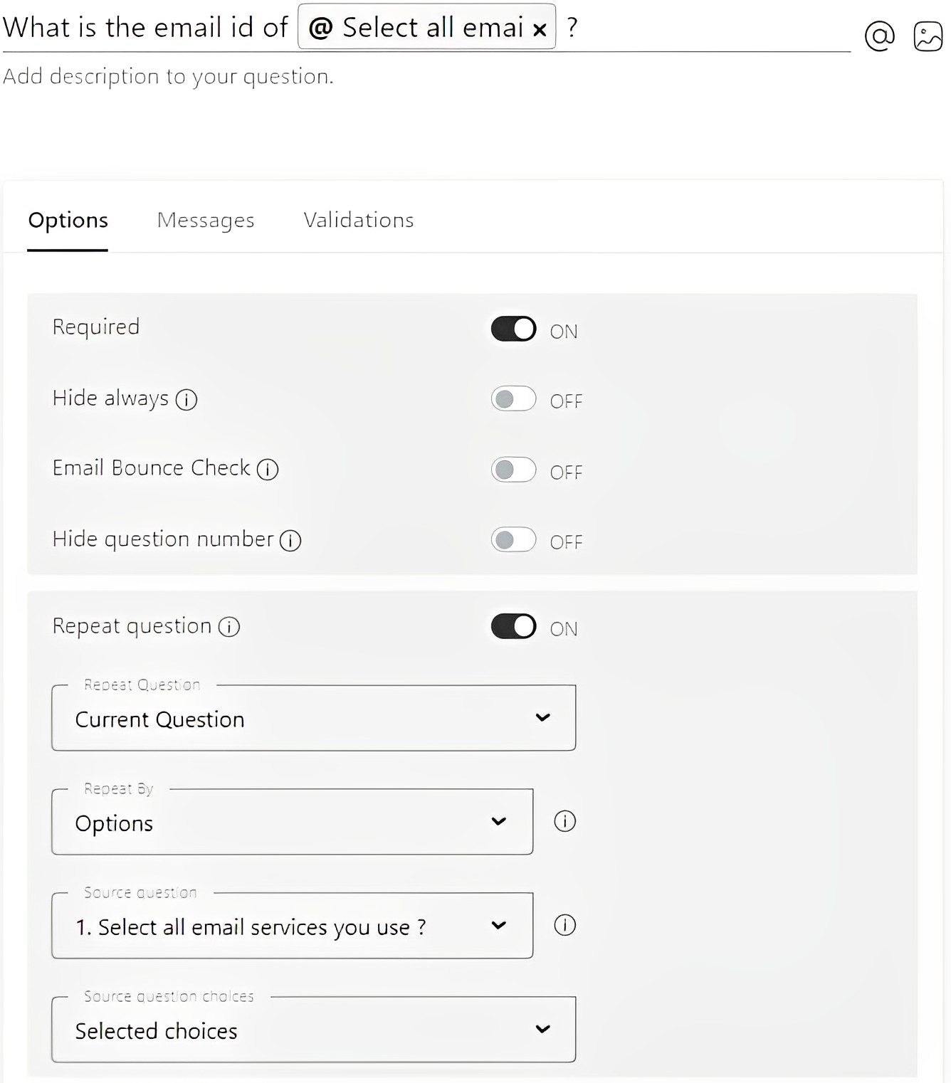 Making Repeating Questions In Surveys Easy With BlockSurvey | BlockSurvey
