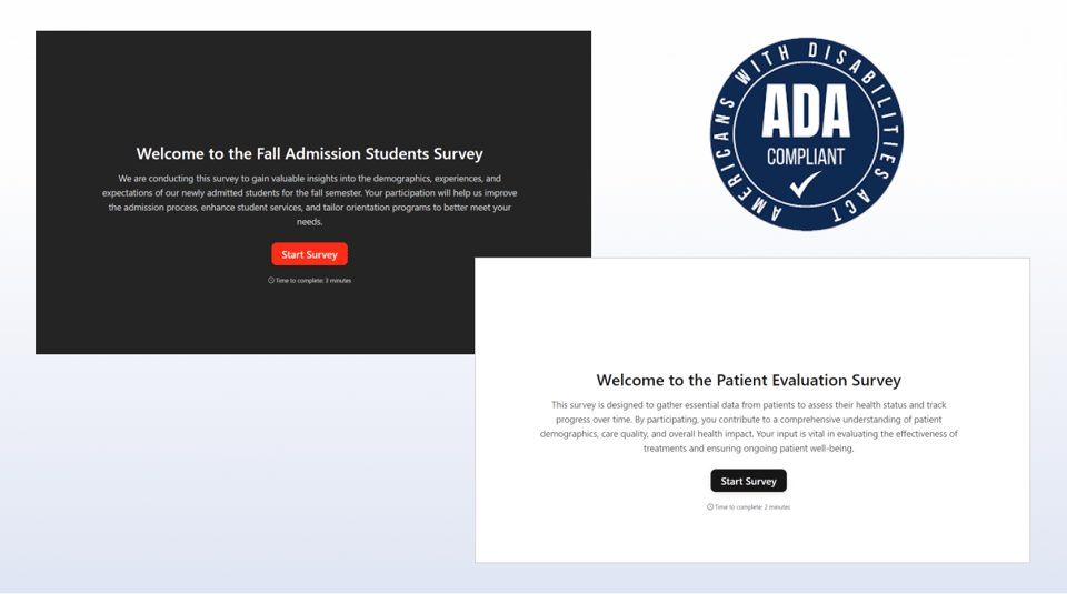 ADA Survey Compliance
