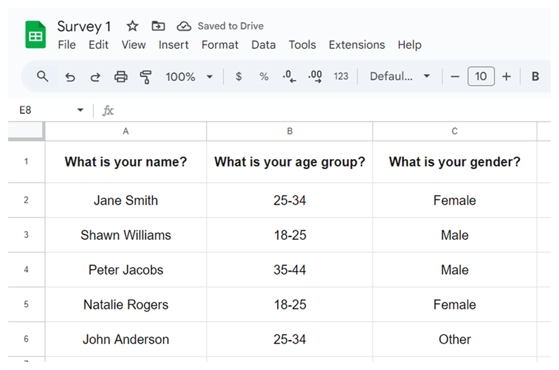 Google Sheets integration preview