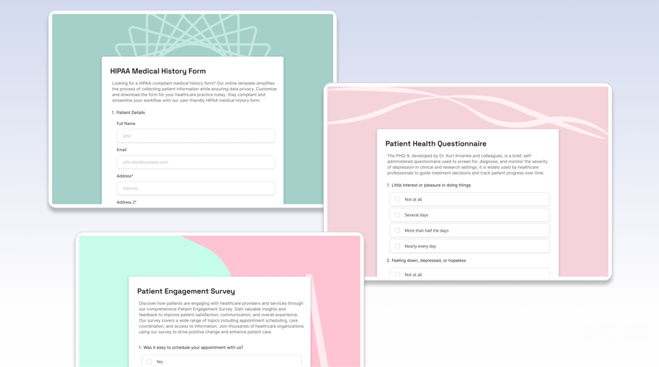 50+ Ready-to-Use Patient Survey Templates