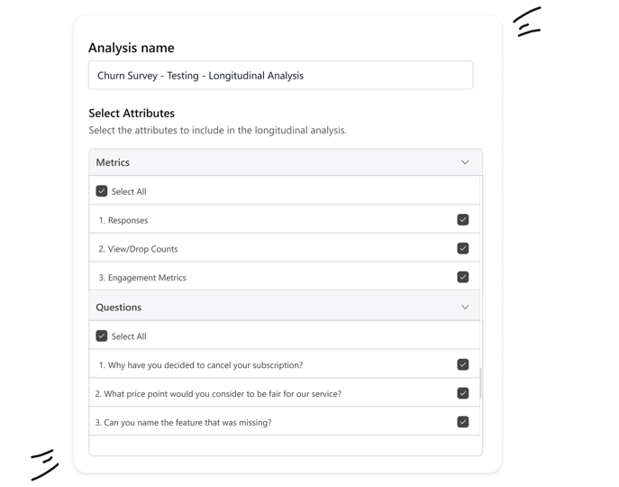 Step 3: Choose Your Metrics and Questions