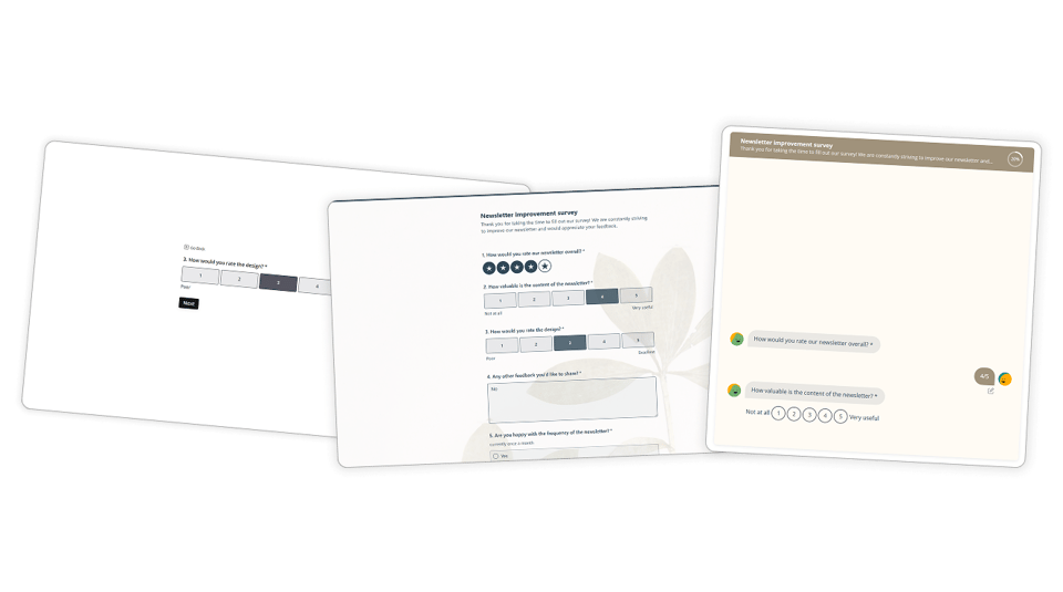 Improve survey completion rates