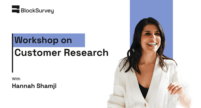 Customer Research 101 Workshop