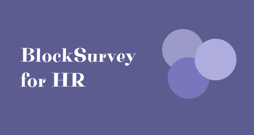A survey platform that puts privacy first for the human resources