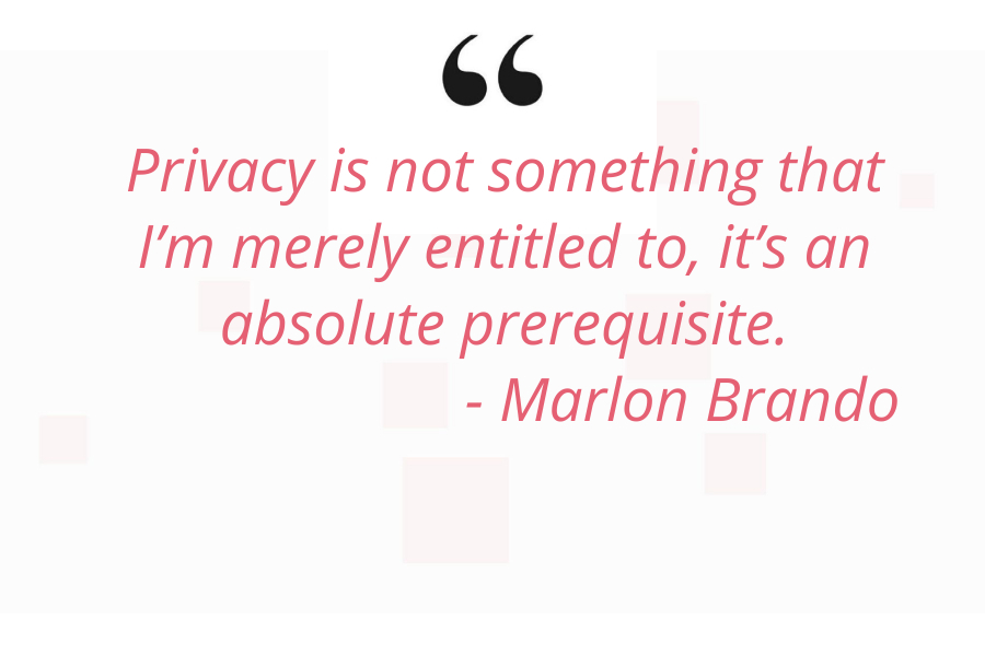 marlon brando privacy quote