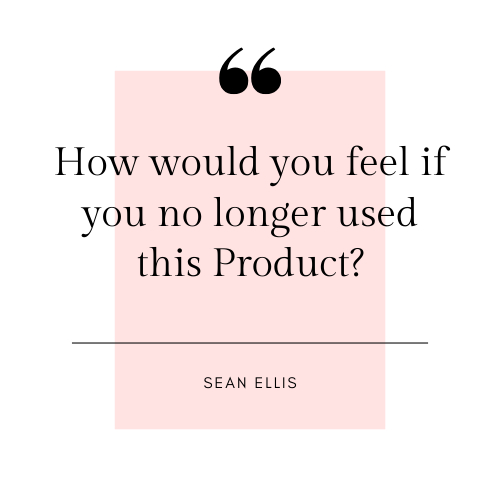 product market fit survey question