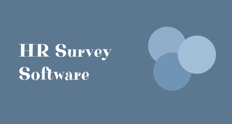Secure survey software for HR executives