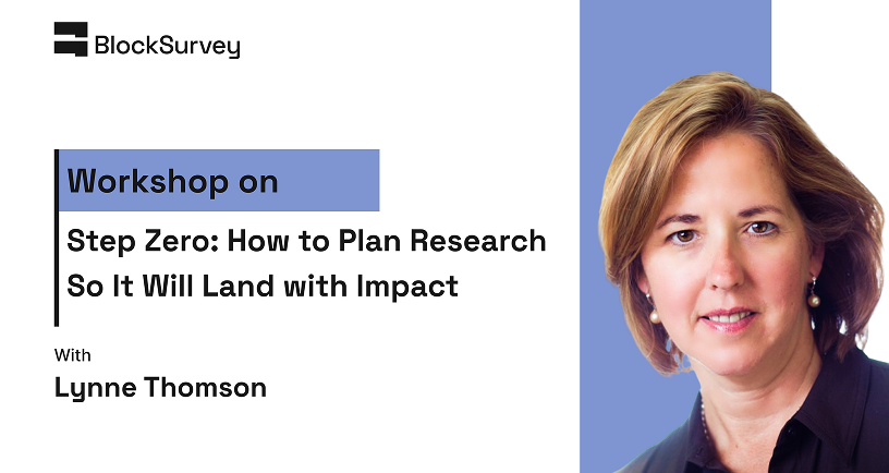Research Planning 101 Workshop
